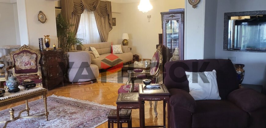 شقة 200 م² للبيع تشطيب كامل – إطلالة شارع الرئيسي في مصر الجديدة – القاهرة