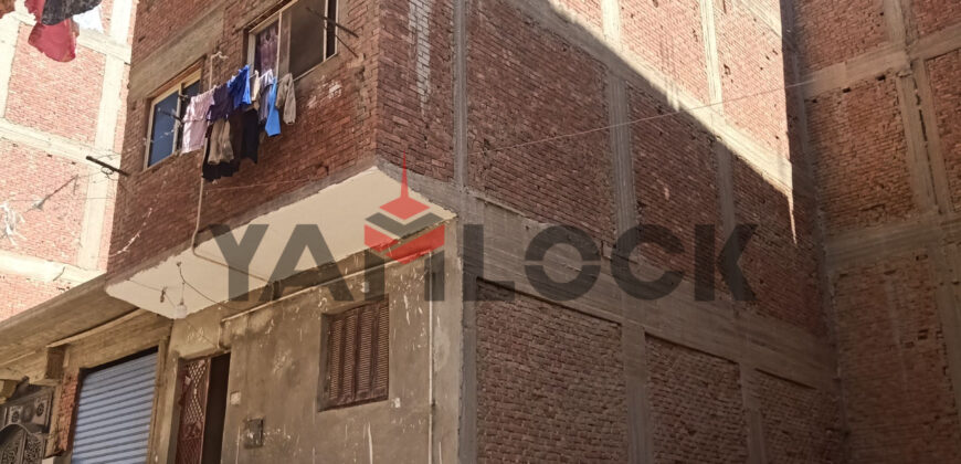 مبنى سكني 70 م² للبيع نصف تشطيب بشارع الحج قاسم – الخانكه