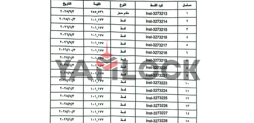 شقة 82 م² للبيع في كمبوند سراي القاهرة الجديدة – القاهرة
