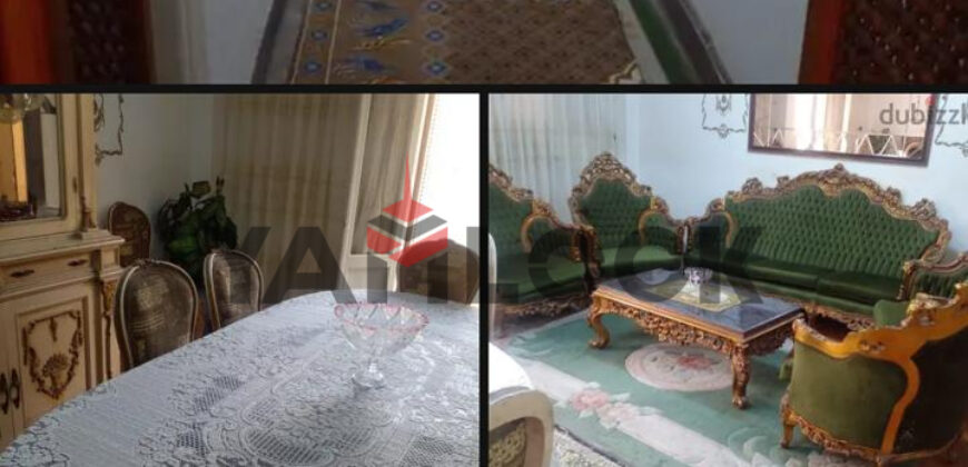 شقة 153 م² للبيع بشارع عبد الحميد العبادي متفرع من شارع سوريا وقريب من البحر وطريق الحرية