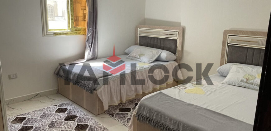 شقة 90 م² للإيجار مفروش في ١٧ برج الياسمين سيدي بشر بحري الاسكندرية