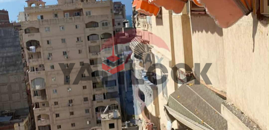شقة 125 م² للبيع في المندره بحري عمارة الشهر العقاري بجوار صيدلية بلبع – الاسكندرية