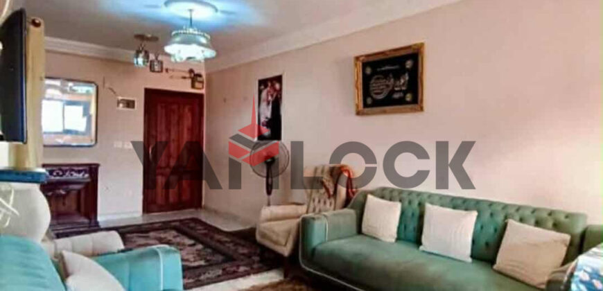 شقة 125 م² للبيع في المندره بحري عمارة الشهر العقاري بجوار صيدلية بلبع – الاسكندرية