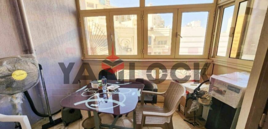 شقة 180 م² للبيع تانى نمرة من ترام سان استيفانوا
