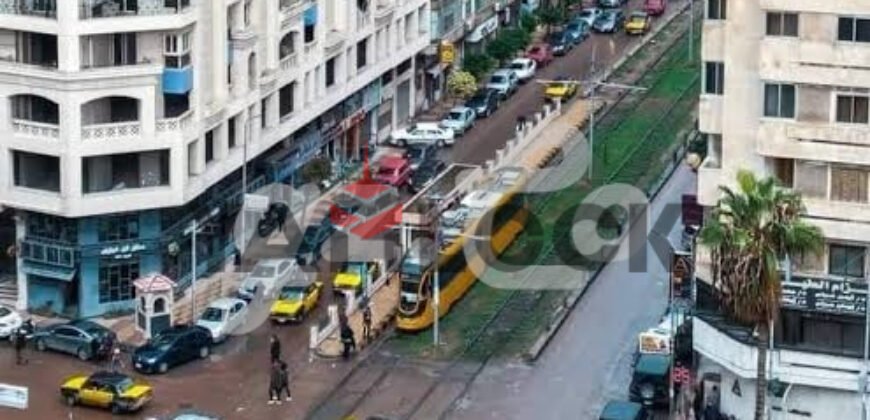 شقة 204 م² للبيع بشارع شامبليون أمام طب اسنان الإسكندرية