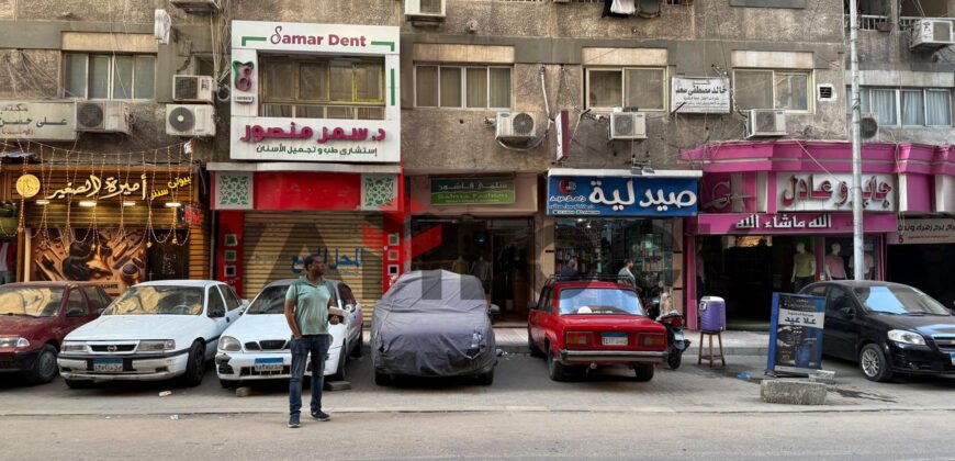 تجاري 50 م² للبيع في شارع ونجت زهراء ونجت – الاسكندرية