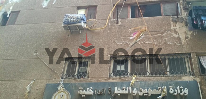 شقة للبيع 80 م² في عين شمس الغربية ش الأربعين مسجد التوحيد ع مكتب تموين المسله