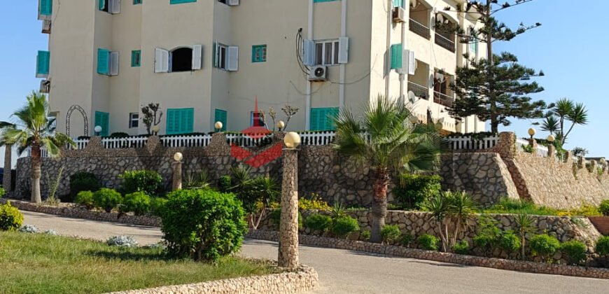 شاليه 167 م² للبيع إطلالة حديقة و بحر في قرية غرناطة الكيلو ٥٦ – الاسكندرية