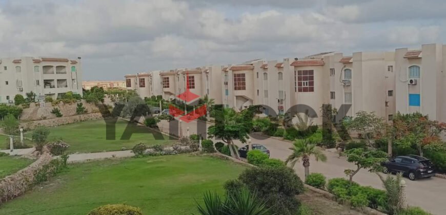 شاليه 167 م² للبيع إطلالة حديقة و بحر في قرية غرناطة الكيلو ٥٦ – الاسكندرية