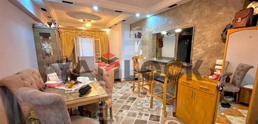 شقة 130 م² للبيع تانى نمرة من شارع محمد نجيب سيدى بشر بحرى – الاسكندرية