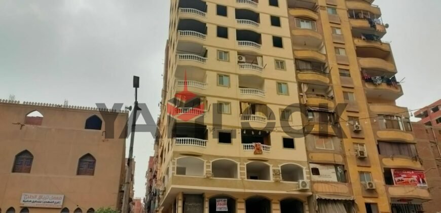شقة 120 م² للبيع في برج المهدي شارع الاربعين الرئيسي من جسر السويس بجوار مسجد المهدي