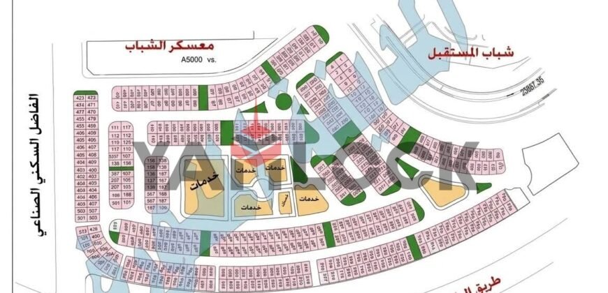 أرض فضاء 209 م² للبيع في مسلسل ١ اجتماعى بجوار كوبرى صينية الواحات
