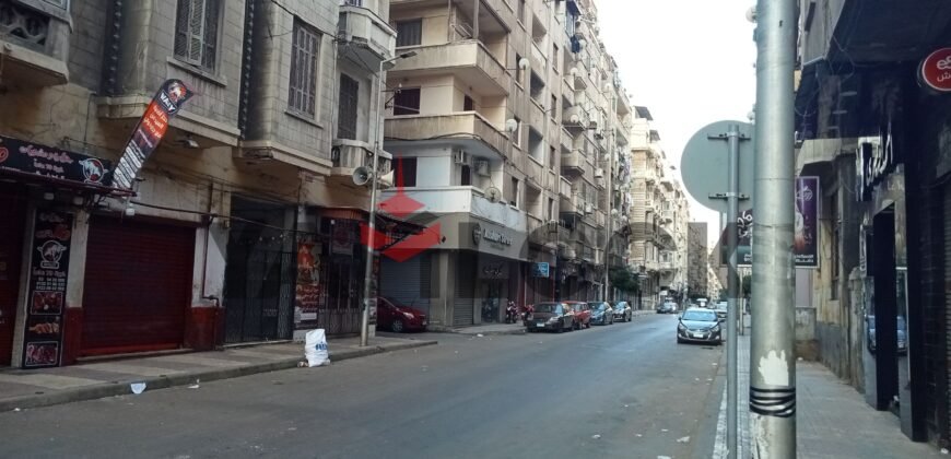 شقة 125م² للبيع في شارع بورسعيد كليوباترا- الاسكندرية