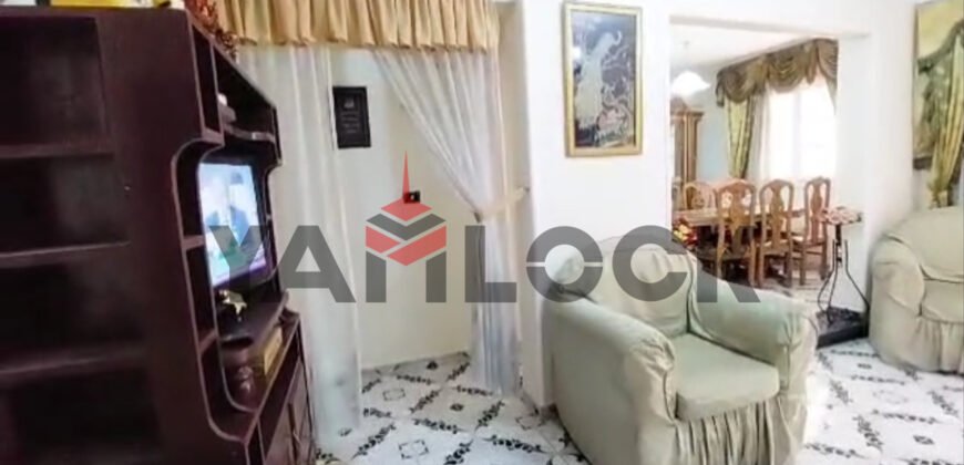 شقة 105 م²للبيع في ميامي شارع 45 بجوار محطة المترو الجديدة وفتح الله ماركت