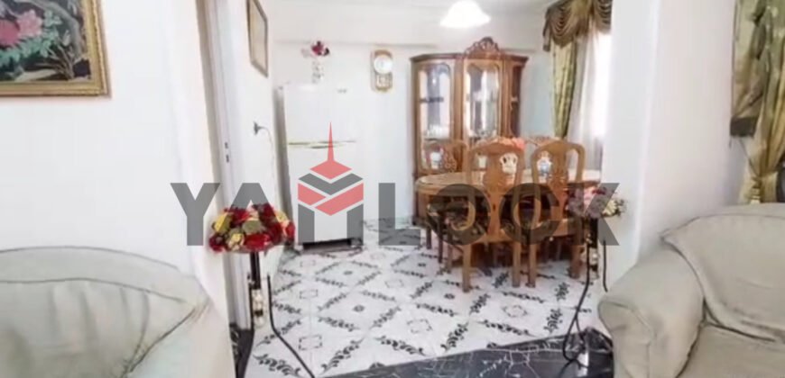 شقة 105 م²للبيع في ميامي شارع 45 بجوار محطة المترو الجديدة وفتح الله ماركت