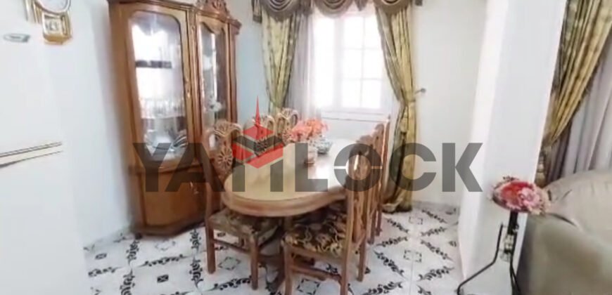 شقة 105 م²للبيع في ميامي شارع 45 بجوار محطة المترو الجديدة وفتح الله ماركت
