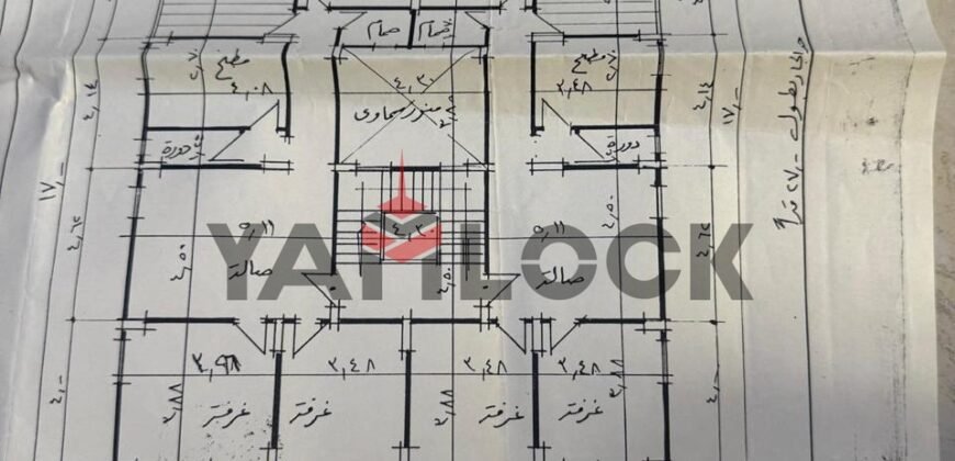 مبنى سكني 270 م² للبيع في ‏38 شارع الفريق أول علي عامر متفرع من مكرم عبيد أمام حديقة الطفل المنطقة السادسة ،مدينة نصر
