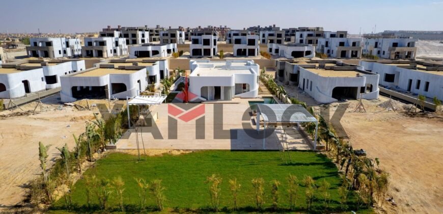 فيلا 325 م² للبيع في قرية مسايا الساحل الشمالي بسيدي عبد الرحمن