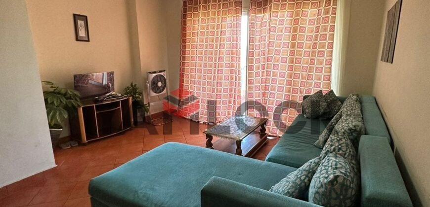 شاليه 120 م² للايجار مفروش بإطلالة جولف في مدينة العلمين الساحل الشمالي
