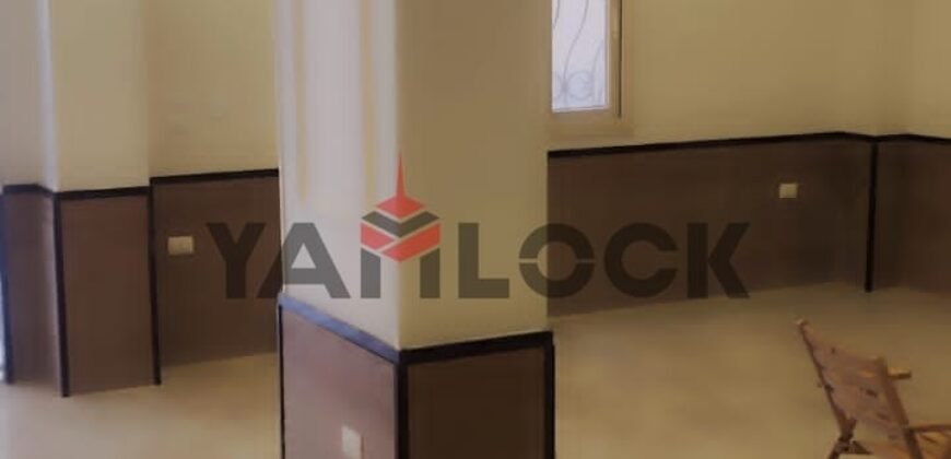 دوبلكس ارضي ببزمنت 275 م² للبيع بحديقة خاصة بالشروق حي توليب (المنطقة السادسة – عمارات)