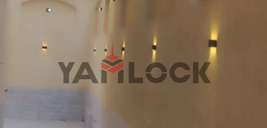 دوبلكس ارضي ببزمنت 275 م² للبيع بحديقة خاصة بالشروق حي توليب (المنطقة السادسة – عمارات)