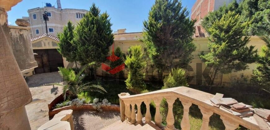 فيلا مستقلة 462 م² للبيع تشطيب سوبر لوكس إطلالة حديقة في الاسكندرية