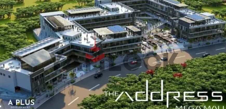محل 52 م²  بالفود كورت داخل مول the address بحدائق أكتوبر بالحي الأسباني