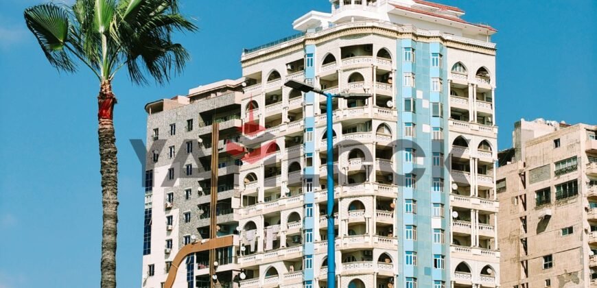 شقة 145 م² للبيع مفروش في الإسكندرية الأزاريطة بجوار مكتبة الإسكندرية