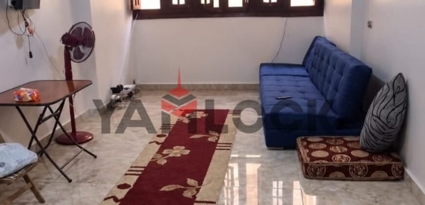 شقة 90 م²  للايجار مفروش خلف نادي الصيد القطاميه