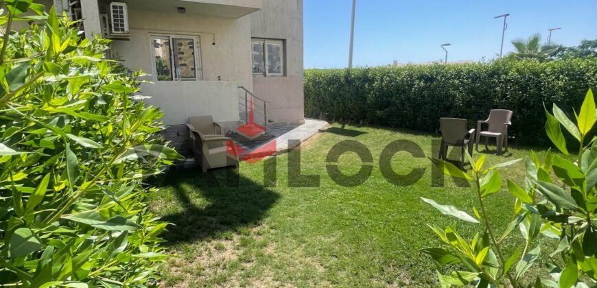 شاليه 85 م² للبيع مفروش بحديقة خاصة  Marseilia Beach 4 village – الاسكندرية