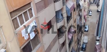 شقة 135 م² للبيع في شارع مسجد الرحمن جانبي من شارع سند عبد الحكيم بيرتي جسر السويس
