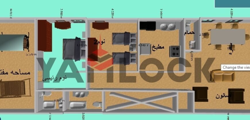 شقة 185 م² للبيع بدون تشطيب ببيت الوطن التكميلي – 6 أكتوبر