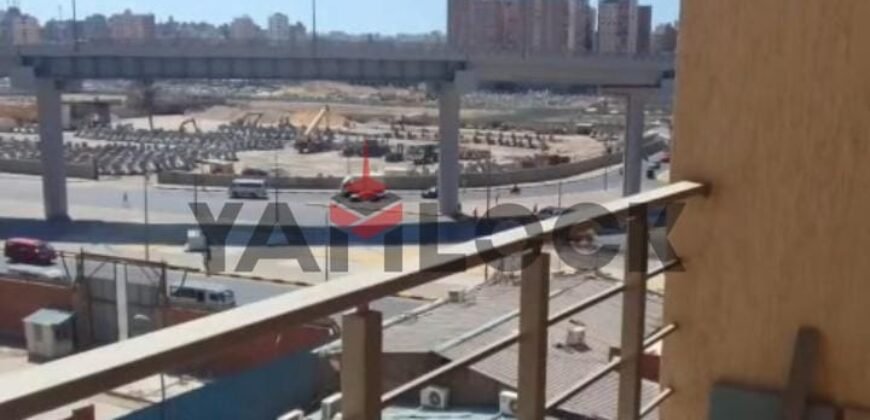 شقة 120 م² للايجار في برج الإيمان مصطفى كامل – ميامي الجديدة