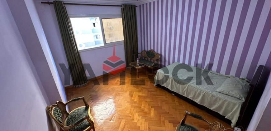 شقة 275 م² للايجار مفروشة في الاسكندرية 151 شارع عبدالسلام عارف الاسكندرية امام مول سان ستفانو