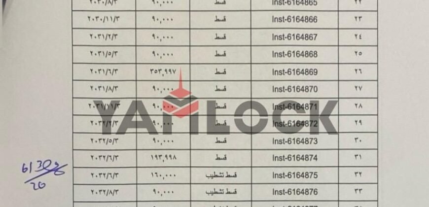 شقة 100 م² للبيع في كمبوند طلالة هليوبوليس الجديدة – مدينة بدر