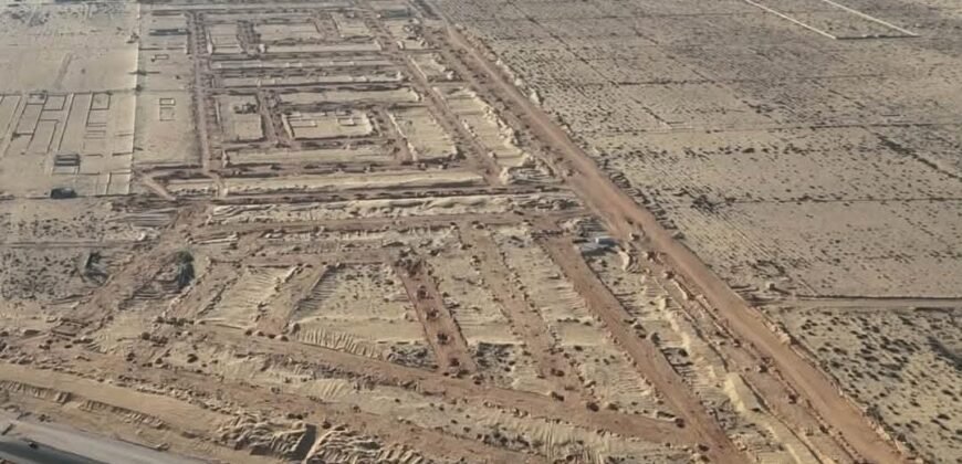 قطعة أرض 209 م² للبيع بالقادسية مدينة العبور الجديدة قريبة جدا من محطة المونوريل والعاصمة الادارية