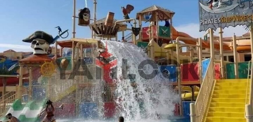 شاليه 105 م² للبيع في منتجع اورلاندو 2 اكوابارك – العين السخنة
