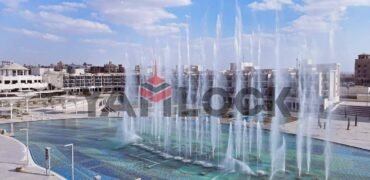 ستوديو 68 م² للبيع نصف تشطيب بحديقة خاصة علي محور البوليفارد
