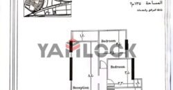 شقة 135 م² للبيع بكومباوند مروج عمارة ١٦ تبع الغنيمي – الاسكندرية