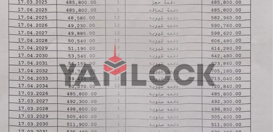 شقة 140 م² للبيع في مدينتي القاهره الجديدة B14