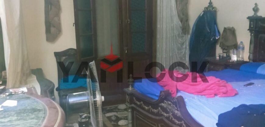 شقة 190 م² للبيع في المحله الكبرى شارع سعد محمد سعد بجوار مسجد الشامي