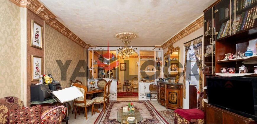 شقة 168 م² للبيع في شارع طيبه سبورتنج الاسكندرية