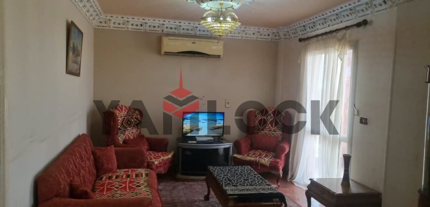 شقة 165 م² للايجار الشهري مفروشة في الرحاب مجموعه 1 عماره 7
